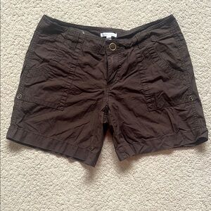 Women's Brown Casual Shorts